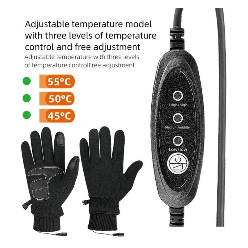 Snow Glove Insulated - Зимние перчатки с подогревом, водонепроницаемое снаряжение