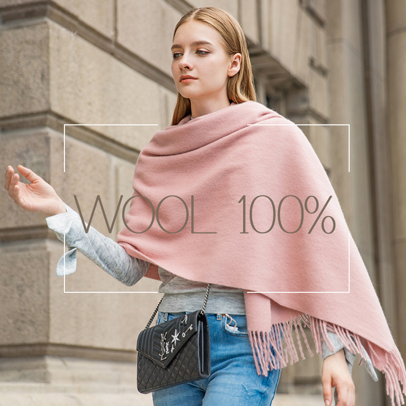 Shawl Wrap Winter - большие размеры плед шарф женский зимний