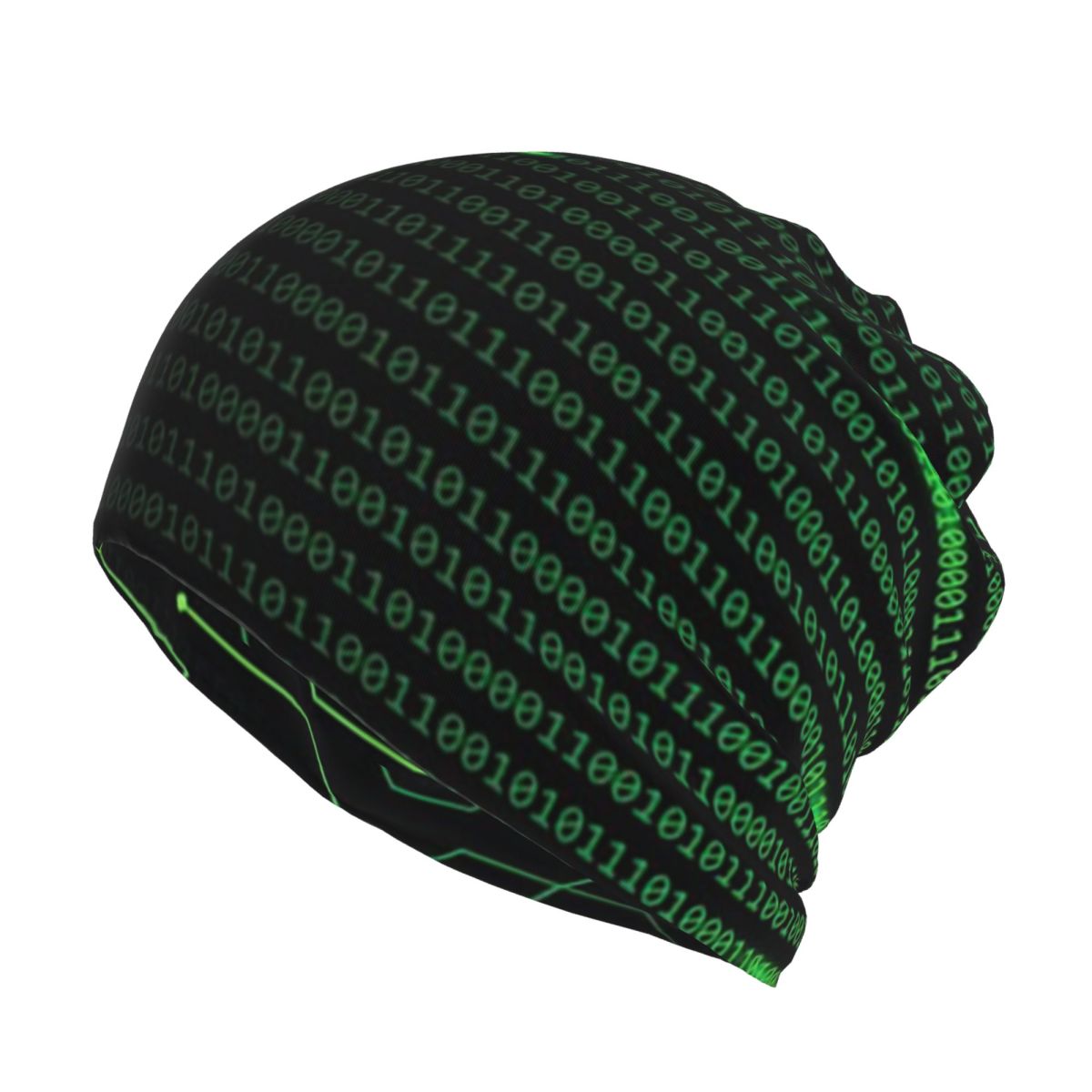 Плед с принтом «Бинарный код»  – обзор и цена Knit Beanie Hat Warm