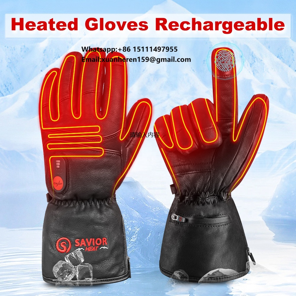 Кожаные перчатки с подогревом  – обзор и цена Touch Screen Gloves