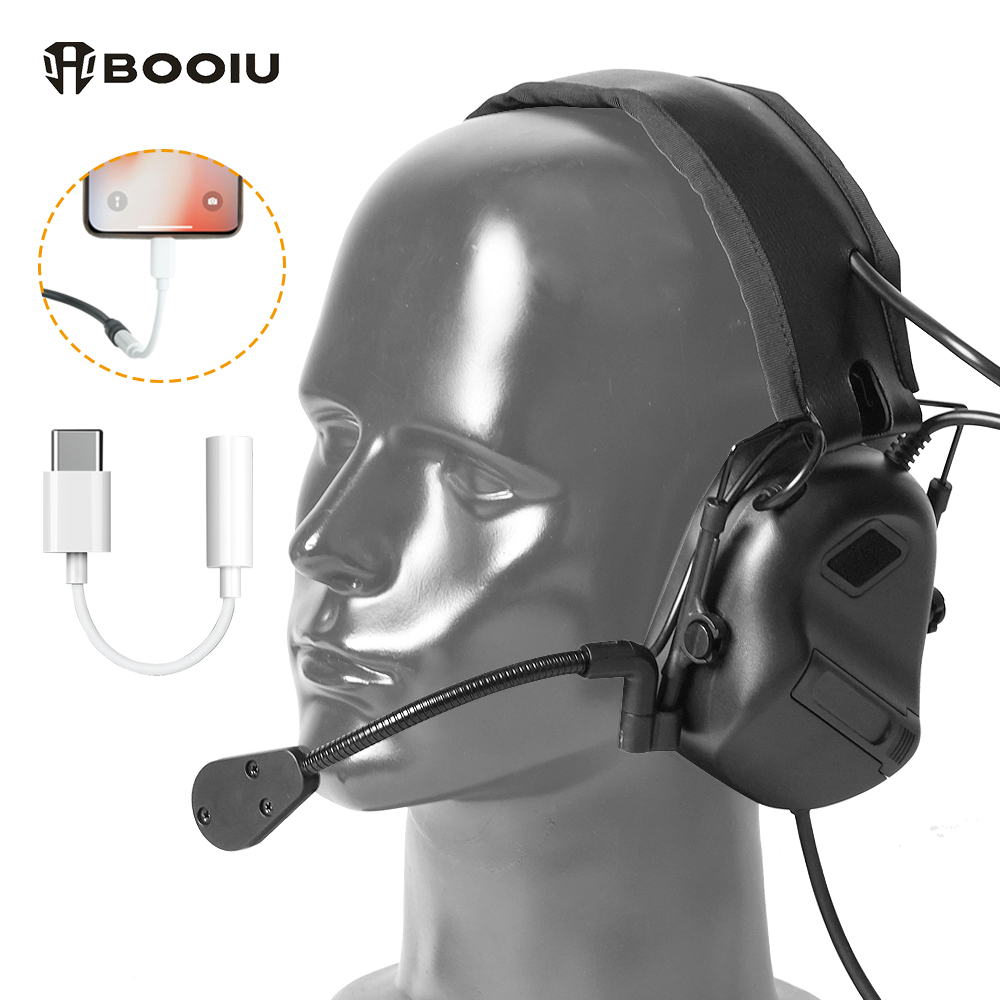 Тактическая электронная гарнит – обзор и цена Earmuffs Foldable