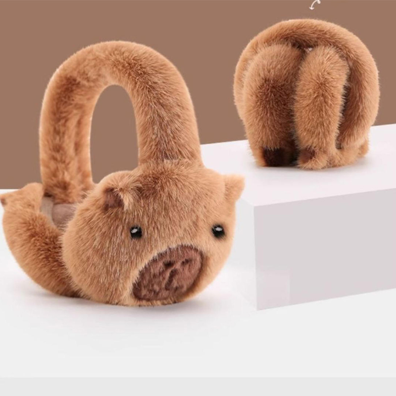 Милые наушники-капибалы, плюше – обзор и цена Earmuffs Foldable