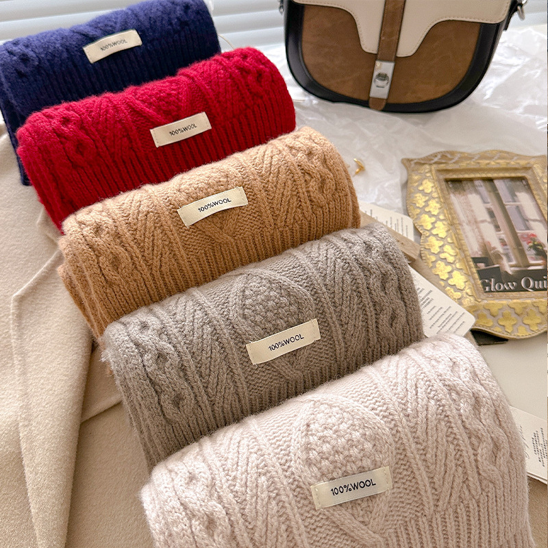Роскошный шарф из 100% шерсти, – обзор и цена Shawl Wrap Winter