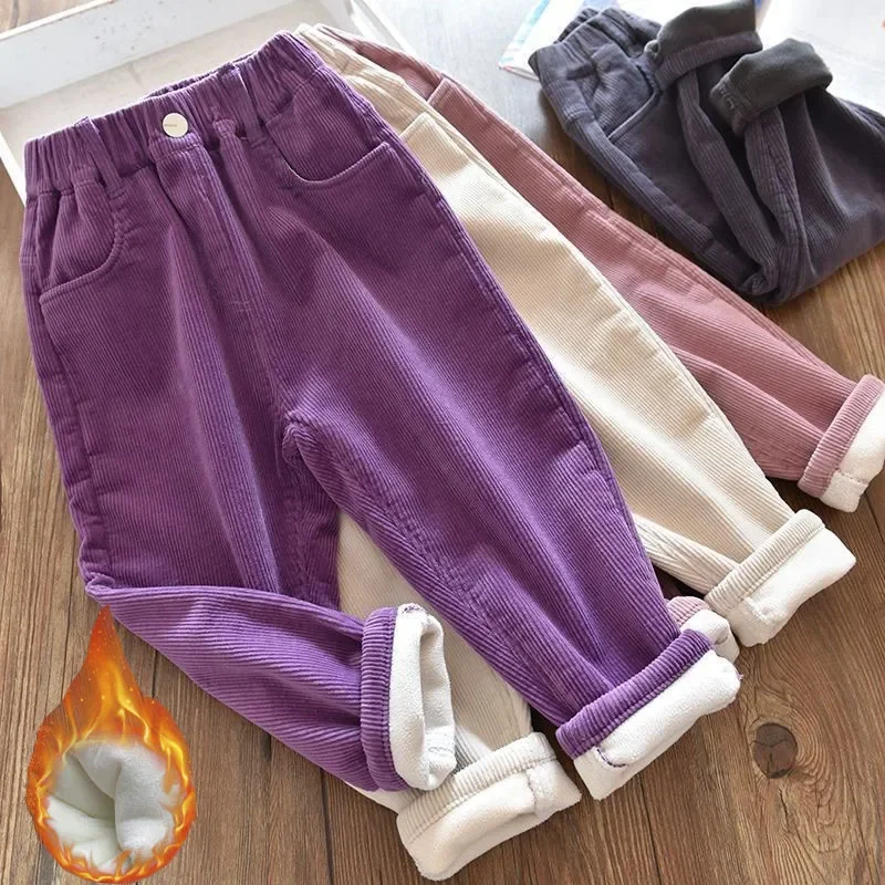 Вельветовые брюки для девочек, – обзор и цена Corduroy Pant Warm