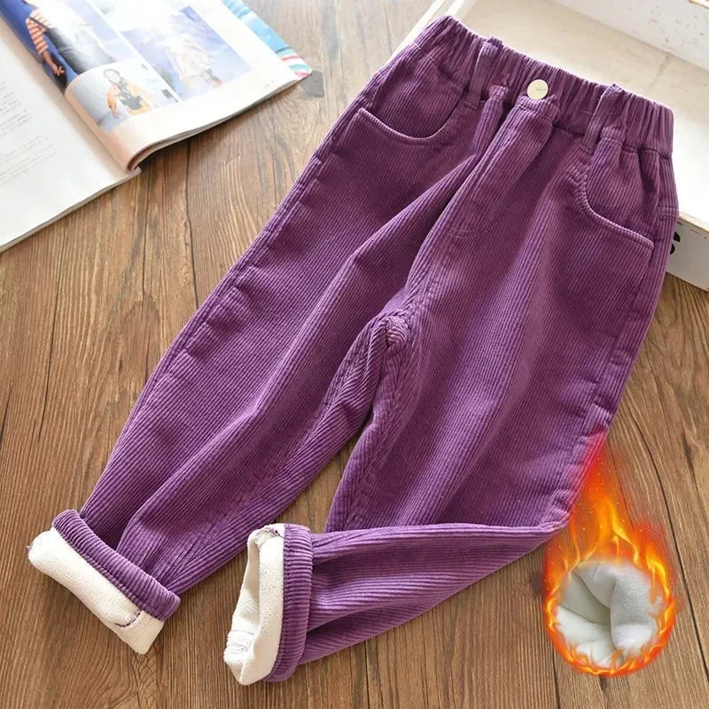 Вельветовые брюки для девочек, – обзор и цена Corduroy Pant Warm