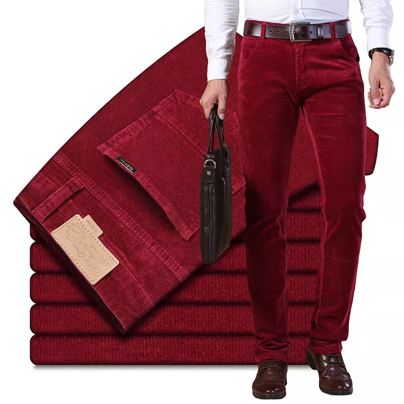 Осенне-зимние мужские плотные  – обзор и цена Corduroy Pant Warm