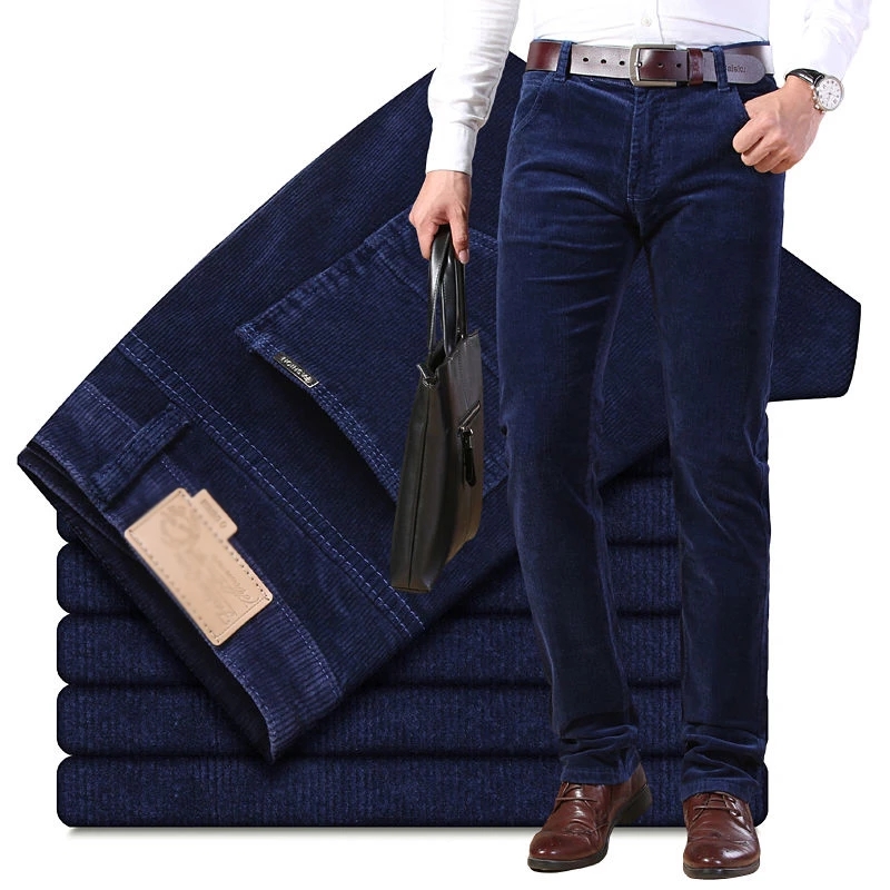 Осенне-зимние мужские плотные  – обзор и цена Corduroy Pant Warm